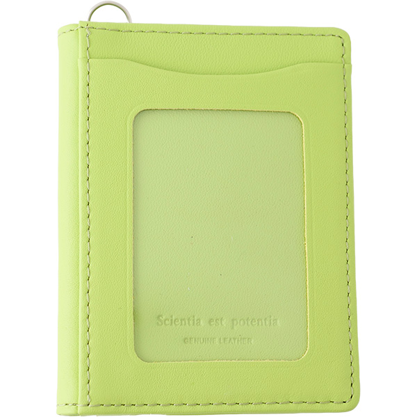 SLIP-ON レザーノワール パスコインケース/MAC